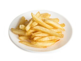 French Fries On Plate