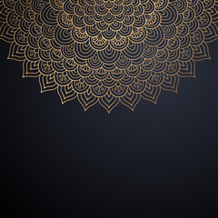 luxury ornamental mandala design background