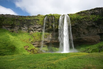 Seljalandsfoss Waterfall, Iceland South Coast