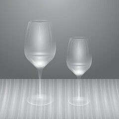 wine glasses