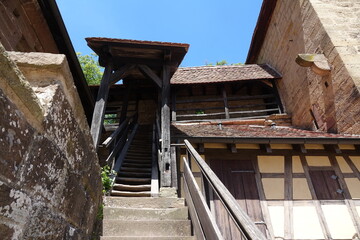 Treppe im KLoster Maulbronn