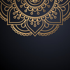luxury ornamental mandala design background