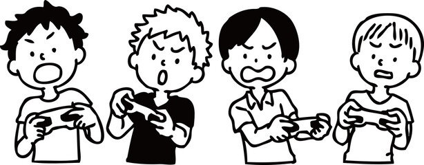 ゲーム　男の子　グループ