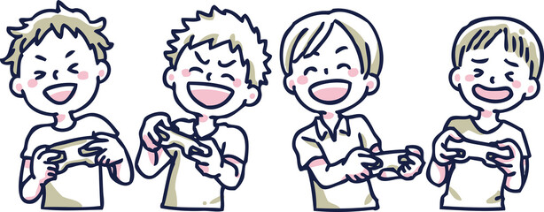 ゲーム　男の子　グループ