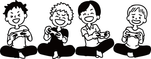 ゲーム　男の子　グループ