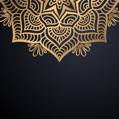 Fototapeta premium luxury ornamental mandala design background