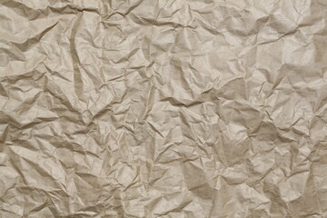 Top viewe crumpled paper background
