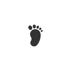 Black kids or baby feet and foot step. New born, pregnant or coming soon child footprints.