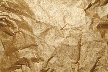 Top viewe crumpled paper background
