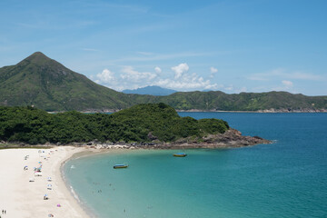 Obraz premium Peaceful beaches in Sai Kung, Hong Kong