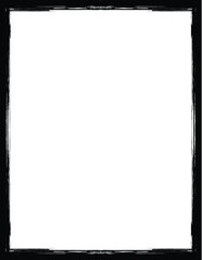 Vector Frames. rectangles for image. distress texture . Grunge Black borders isolated on the background . Dirt effect . geometric shapes for your design