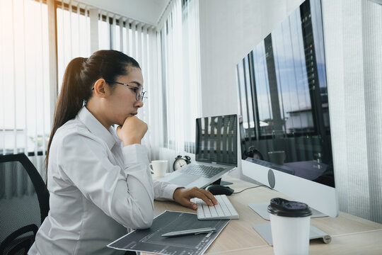 Asian female software developers are stressed in analyzing code-based systems.