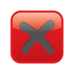 Obraz premium cancel button