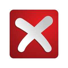 Fototapeta premium cancel button