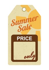 summer sale tag