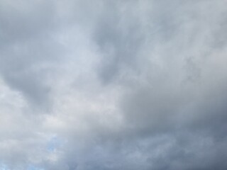 空・曇り・朝、昼・乱層雲（雨雲）・雲10割 (2)Sky, cloudy, morning, daytime, stratus clouds (rain clouds), 100% cloud (2)