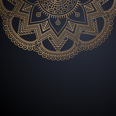 luxury ornamental mandala design background