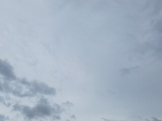 晴れ・青空（空色）・朝、昼・積雲（わた雲）・雲2割Sunny, blue sky (sky blue), morning, daytime, cumulus (wata cloud), cloud 20%