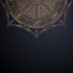 luxury ornamental mandala design background