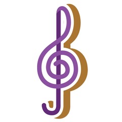 treble clef note