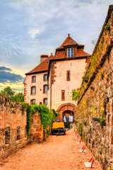 Castle of la Petite-Pierre in Alsace - Bas-Rhin, France