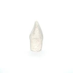 Plaster model of a maxillary central incisor tooth