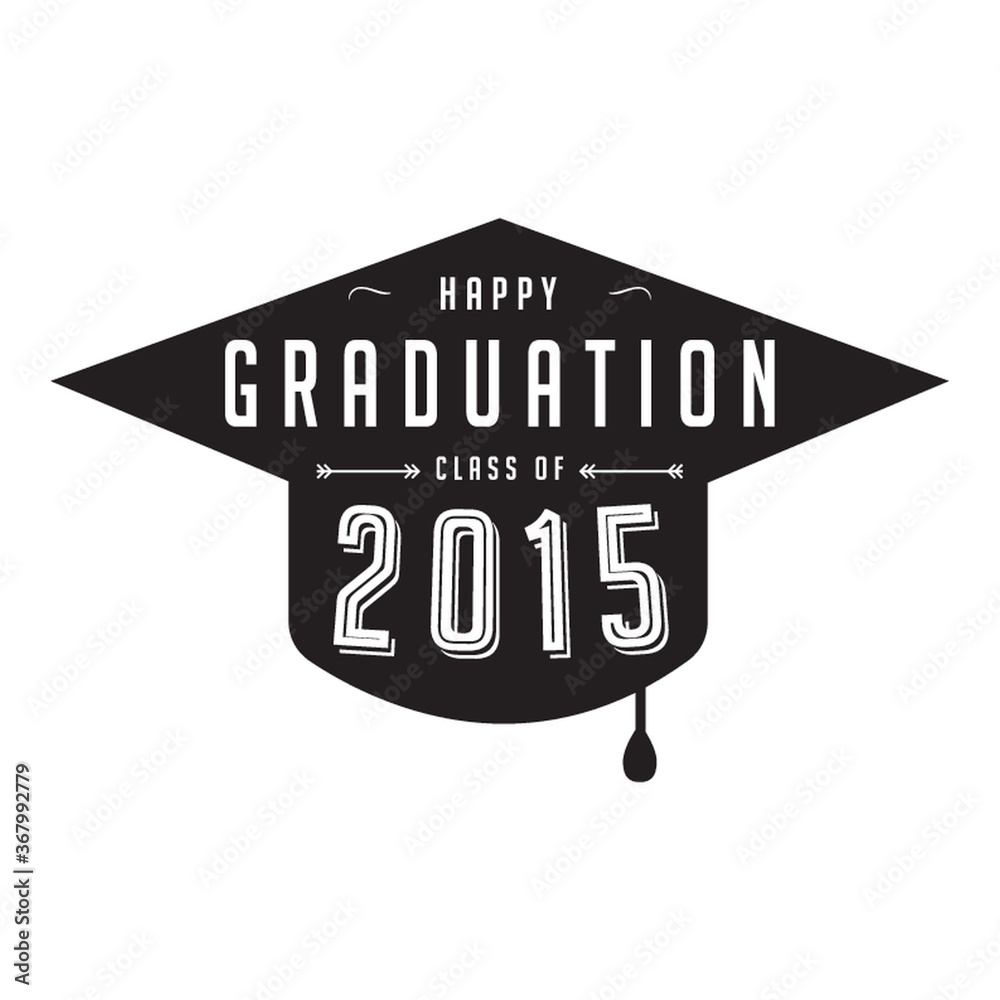 Poster graduation label