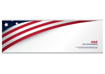 american flag banner