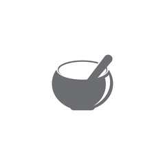 Kitchen icon cooking tools vector