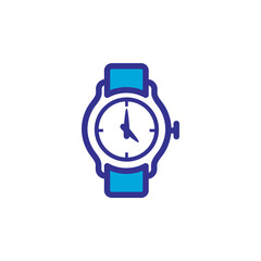 wrist watch icon vector design trendy