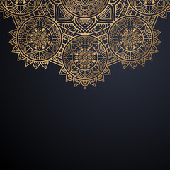 luxury ornamental mandala design background