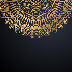 luxury ornamental mandala design background