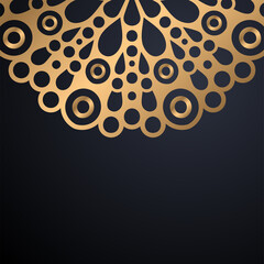 luxury ornamental mandala design background