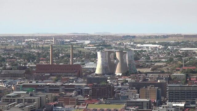 HD summer day video of Bloemfontein town, its buildings, streets and parks. Bloemfontein is a historical (est. 1846) SA town, located in Free State Province, South Africa