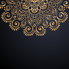 luxury ornamental mandala design background