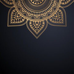 luxury ornamental mandala design background