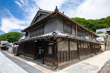 たけはら町並み保存地区 -上吉井邸（旧郵便局）- 安芸の小京都