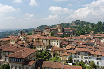 Italien - Bergamo - Aussicht vom Stadtturm