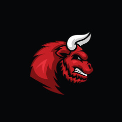 bull head illuatration
