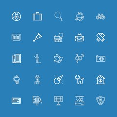 Editable 25 logo icons for web and mobile