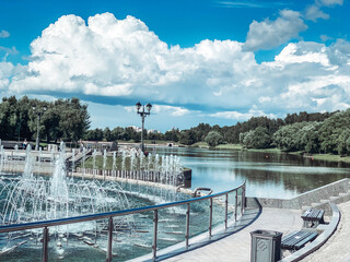 bridge over the river