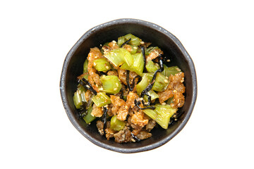 大根葉の炒め物