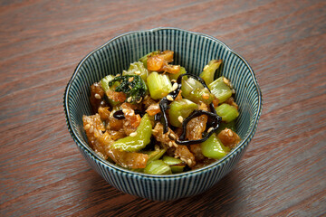 大根葉の炒めもの
