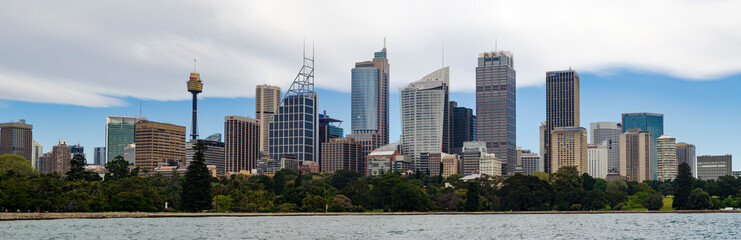 Fototapeta na wymiar Sydney, Australia, Skyline_Panorama