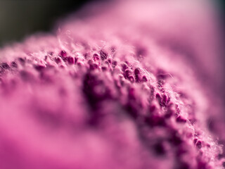 Close up of purple material