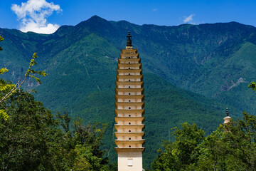Pagoda in Dali in China