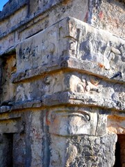 Mexico, Yucatan, State of Quintana Roo, Tulum Archaeological Site, Great Plateform