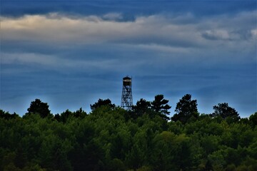 Obraz premium tower in the sky