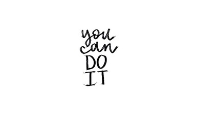 You can do it lettering illustration