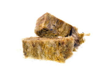 construction wool isolated on white background
